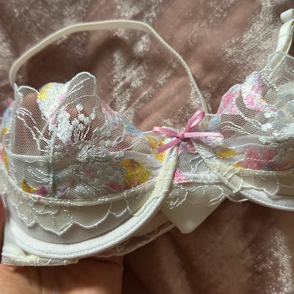 Honey Birdette Fleur Bra, Thong, Panty - Picture 10 of 13
